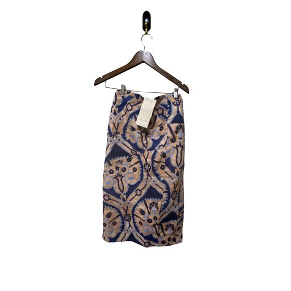 Johanna Ortiz The Line of Descendent Linen Skirt Size 2 - Picture 6 of 8
